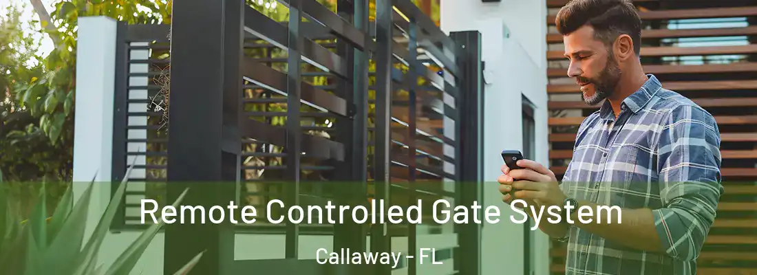  Remote Controlled Gate System Callaway - FL